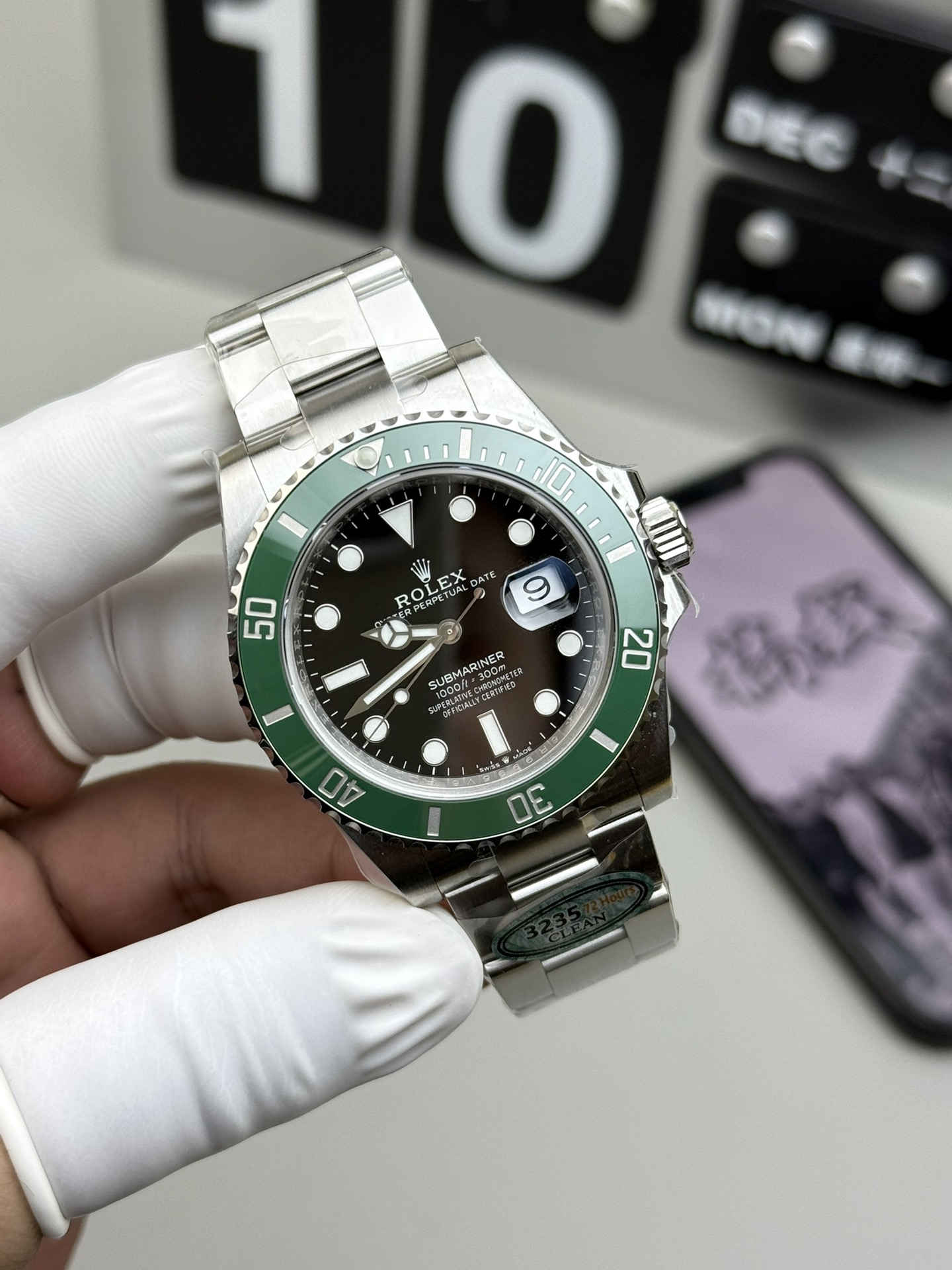 Rolex Submariner Starbucks Green Bezel Replica