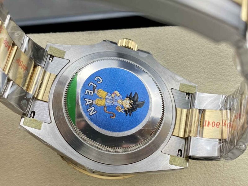 Clean Factory Rolex Submariner 126613LB – 41mm Two-Tone Blue Replica - Image 6