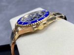Clean Factory Rolex Submariner 126618LB – 41mm Full Gold Blue Replica - Image 6