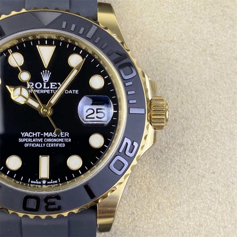 Clean Factory Yacht-Master 42 18K Gold Rolex Replica (M226658-0001) - Image 6