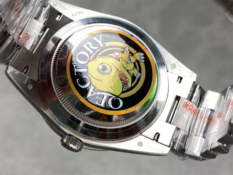 QF Factory Rolex Day-Date 40mm Replica – Full-Weight Diamond Bezel, 3255 Clone - Image 6