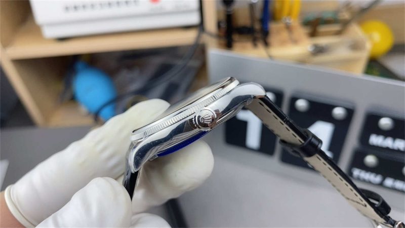 Rolex Cellini M50509-0017 White Gold Replica – Clean Factory Dress Watch - Image 6