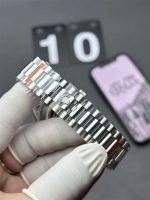 Rolex Day-Date 36 White Gold Blue Ombré 1:1 Replica – 158g Tungsten Day-Date 36 128239-0063 - Image 6