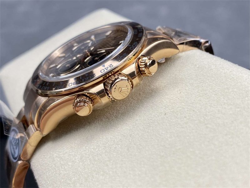 Rolex Daytona 116515LN Chocolate Dial Clean Factory Everose Gold Replica - Image 6