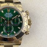 Rolex Daytona 116508 Green Dial Replica – Clean Factory Yellow Gold 4130 - Image 6