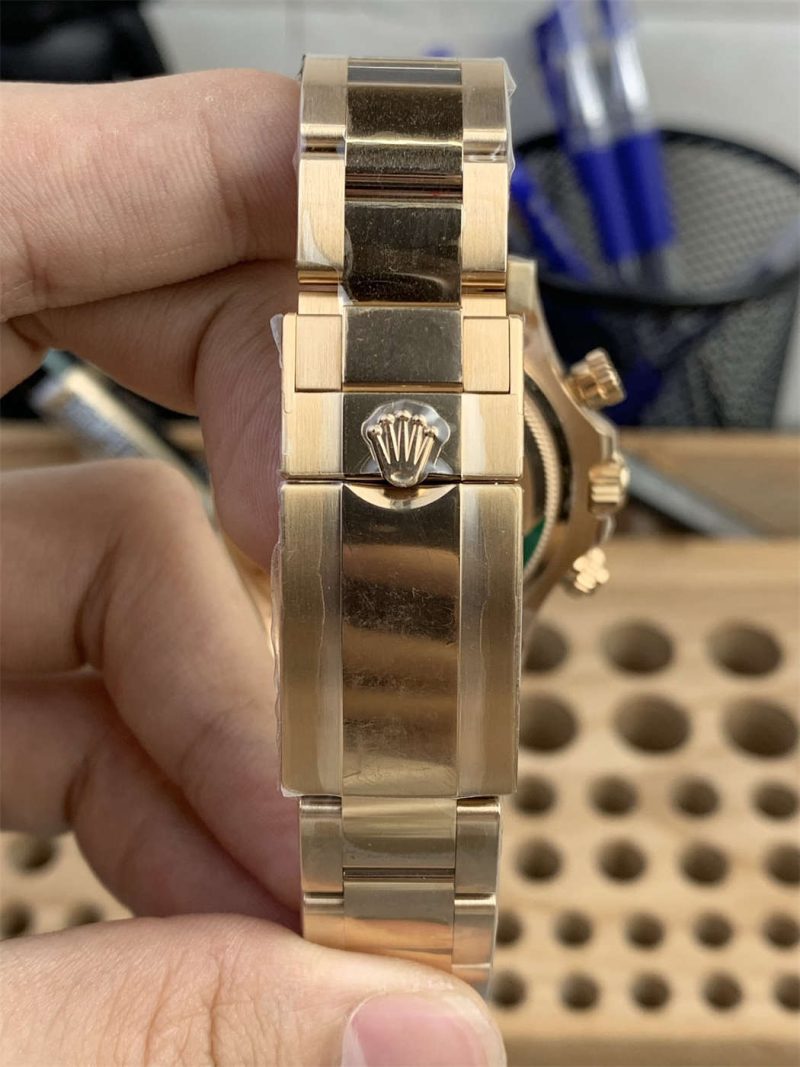 Rolex Daytona 126505 Rose Gold Replica – Clean Factory 4131 Movement - Image 6