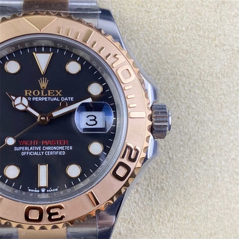 Rolex Yacht-Master 126622 Black Dial – Clean Factory 40mm Replica - Image 6
