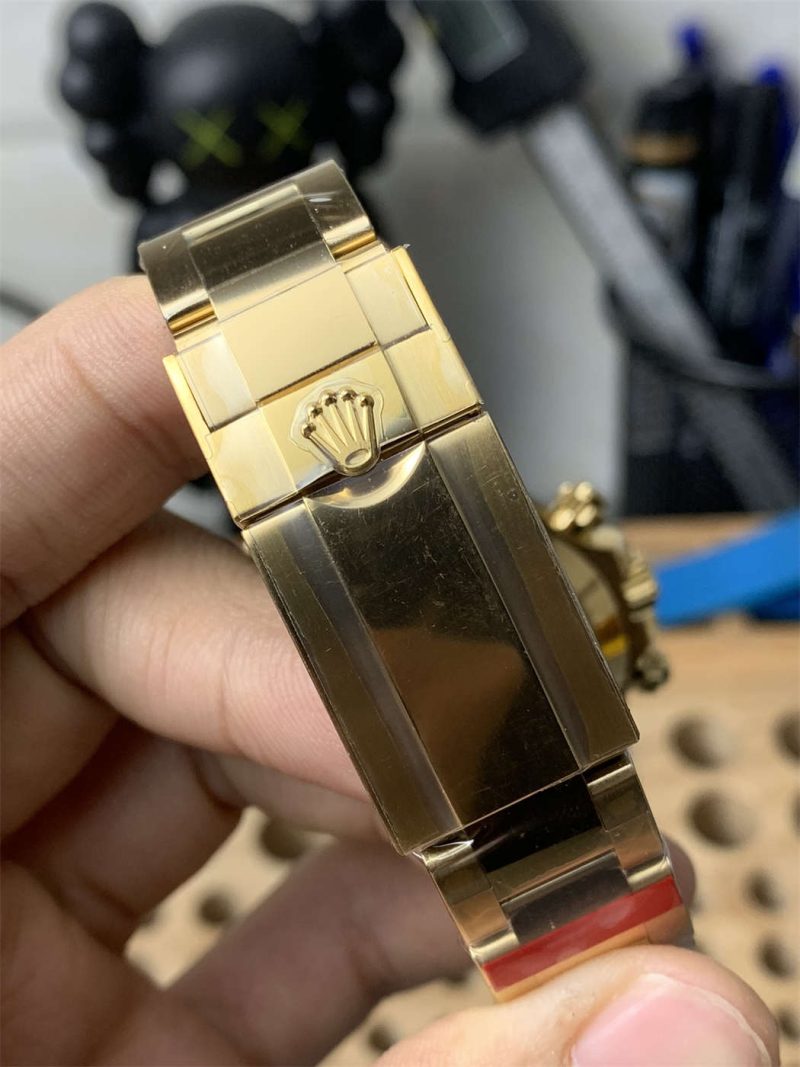VS Factory Green Gold Daytona 116518LN Heavy Weight Replica – 4130 Clone Rolex Daytona 116518LN - Image 6