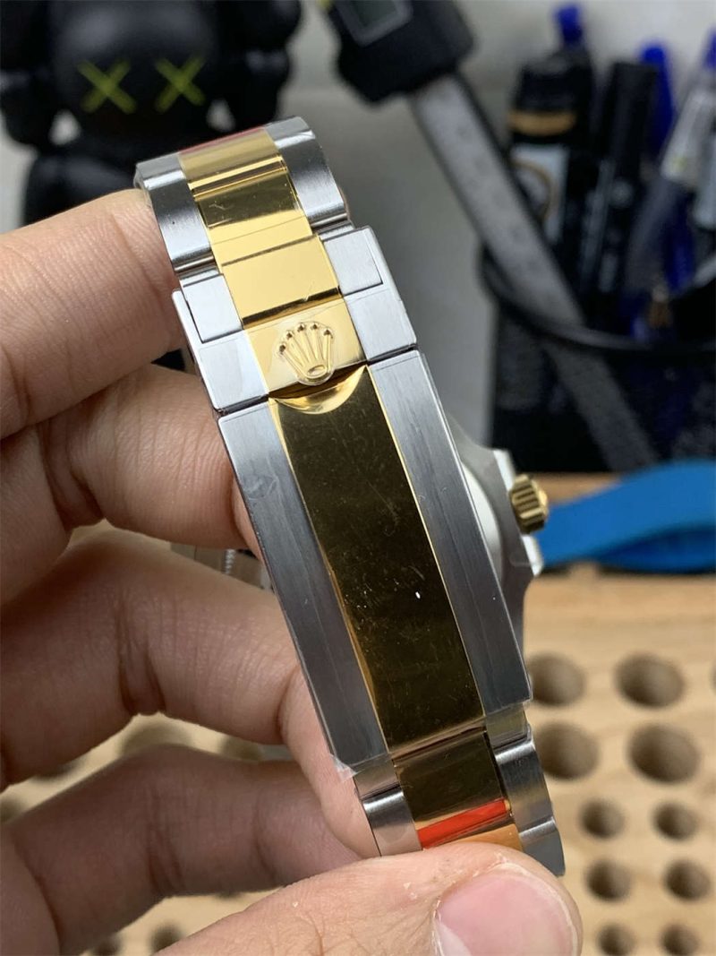VS Factory Rolex Submariner 41mm Blue Two-Tone Replica V2 – 126613LB Dandong 3235 Submariner 126613LB - Image 6