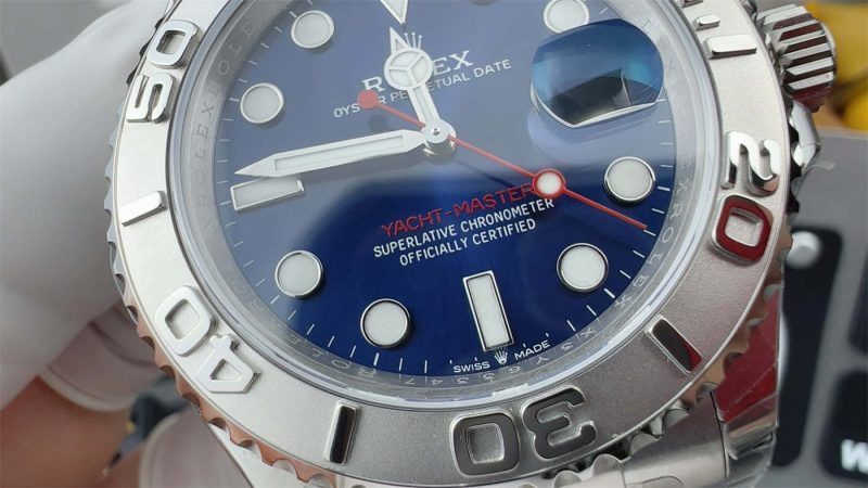 VS Factory Yacht-Master 40 126622 Blue Dial Replica (VS3235) - Image 6