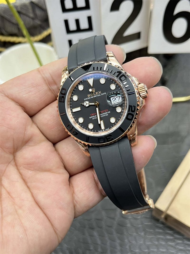 VS Factory Yacht-Master 40 126655 Rose Gold Replica (Dandong 3235) - Image 6