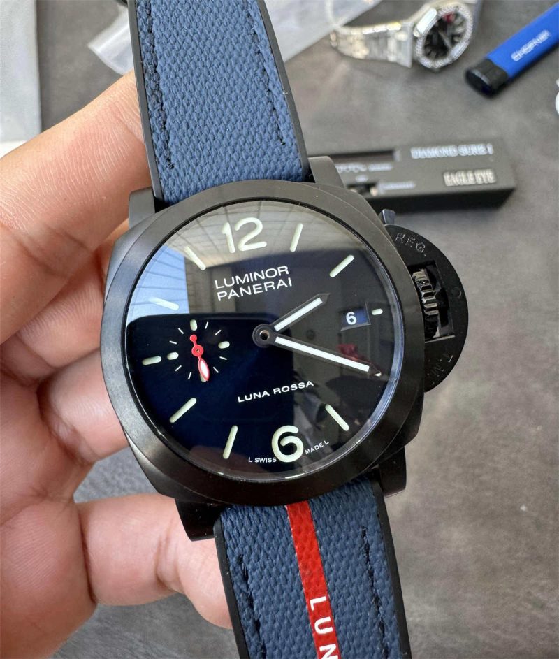 VSF Panerai PAM1408 Luna Rossa 40mm Premium Super Clone Luminor Quaranta - Image 6
