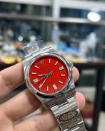 Clean Factory 124300 Red Dial 41mm OP Replica - Image 6