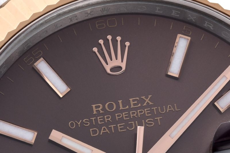 Clean Factory Rolex Datejust 41 126331 Chocolate Dial Rose Gold Super Clone 3235 - Image 7