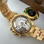 Clean Factory Rolex Daytona 116508 Replica - Yellow Gold Black Dial (Dandong 4130) - Image 7