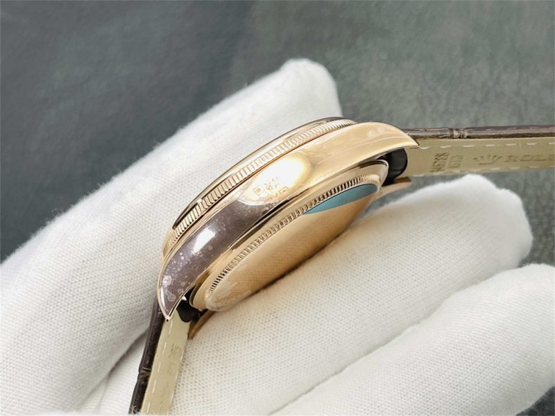 VR Factory Rolex Cellini M50515-0009 Replica – Rose Gold White Dial 39mm - Image 7