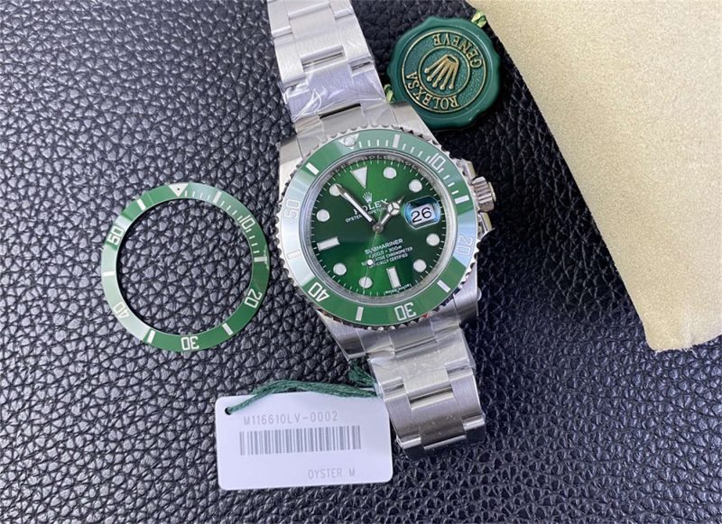Hulk Rolex Submariner 116610LV VS Factory – Dandong 3135 Edition - Image 7
