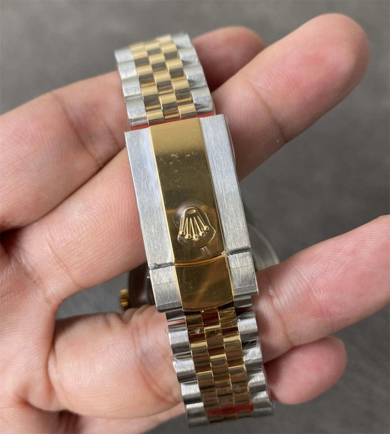 VS Factory Rolex Datejust 41 M126333-0010 Champagne Two Tone Replica - Image 7