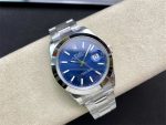 VS Factory Rolex Datejust 41 126300 Blue Dial Replica Watch - Image 7