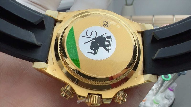 VS Factory Daytona 116518LN Golden Monster Replica | 137g Weighted Clone 4131 - Image 7