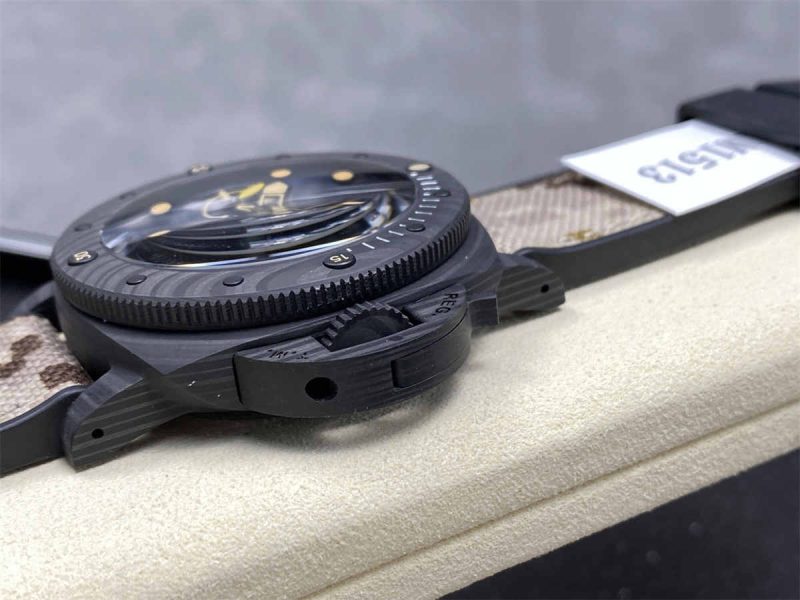 Panerai PAM1513 Submersible Navy SEALs 44mm Carbotech Military Desert Replica - Image 7