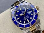 Clean Factory Rolex Submariner 126613LB – 41mm Two-Tone Blue Replica - Image 8