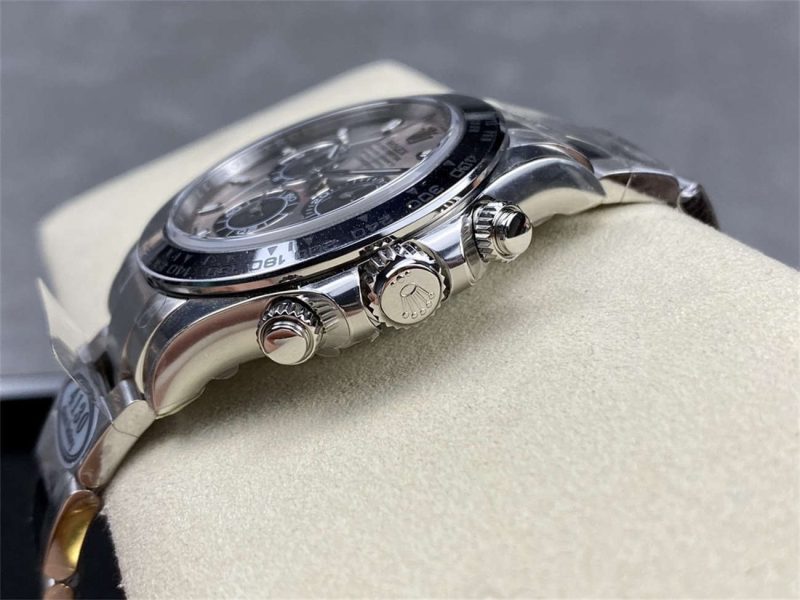 Rolex Daytona 126509 Cement Dial Replica – Clean Factory White Gold Bracelet - Image 8