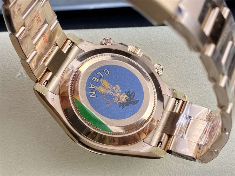 Rolex Daytona 116505 Everose Black Dial – Clean Factory 1:1 Replica - Image 8