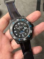 DiW Carbon Blue Submariner 126610LN – VSF 40mm Forged Carbon (VS3135) - Image 8