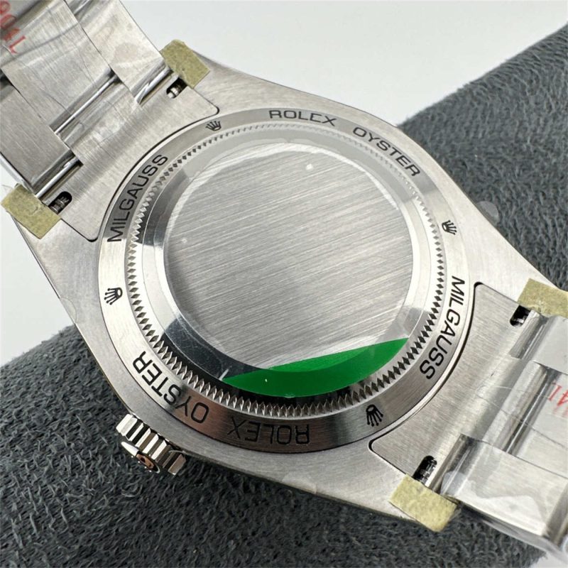 VS Factory Rolex Milgauss 116400GV Green Glass 904L Steel [Real Green Sapphire] - Image 8
