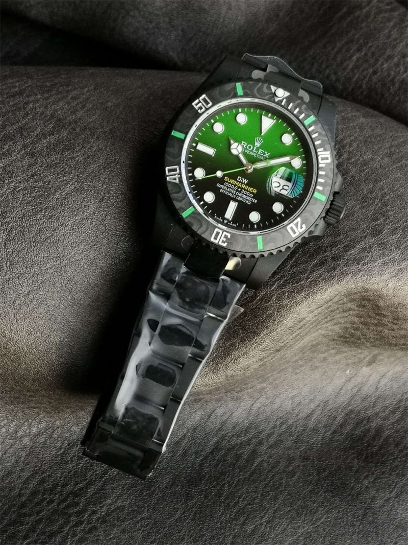 VS Factory Submariner 126610LN Gradient Green DLC Black Steel (VS3135) - Image 8