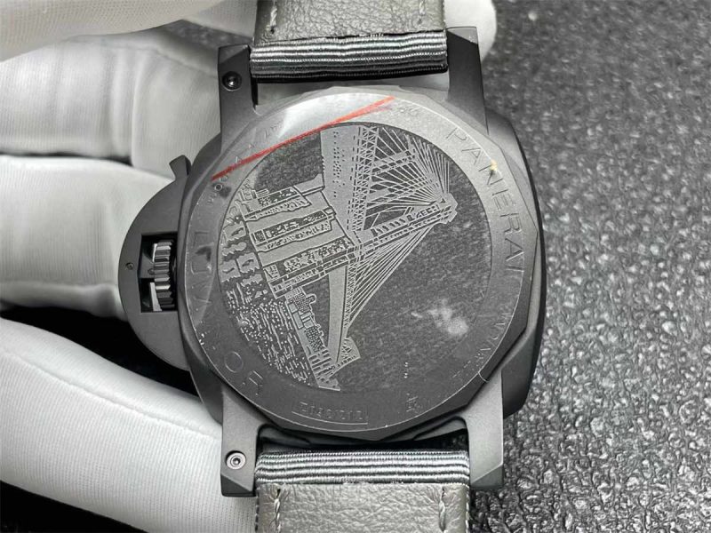 VSF Panerai PAM1467 44mm Luminor BiTempo Titanium DLC NY Limited Replica - Image 8
