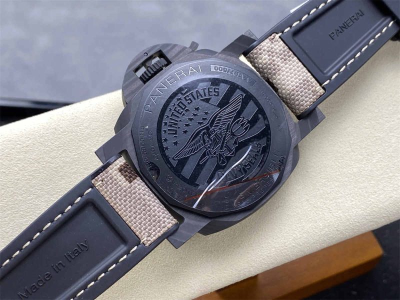 Panerai PAM1513 Submersible Navy SEALs 44mm Carbotech Military Desert Replica - Image 8