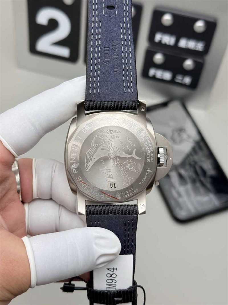 Panerai PAM984 47mm Titanium Submersible – 1:1 Replica Homage - Image 8