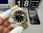 Clean Factory Datejust 126333 Black Dial – Premium Two-Tone Replica Watch - Image 8