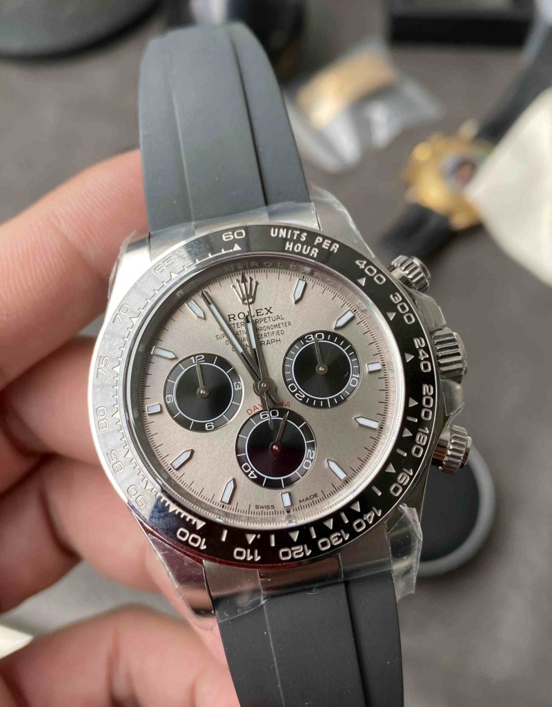 Daytona 126519 Cement Grey 1:1 Replica – 40mm Chronograph - Image 8