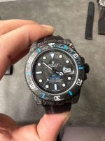 DiW Carbon Blue Submariner 126610LN – VSF 40mm Forged Carbon (VS3135) - Image 9
