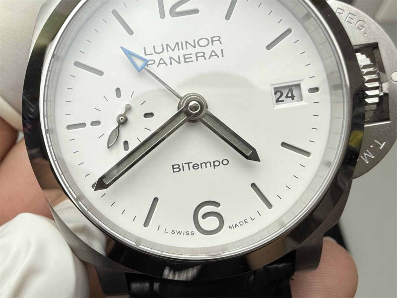 Panerai PAM1367 40mm Luminor BiTempo GMT Super Clone P.900 - Image 9