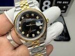 Clean Factory Datejust 126333 Black Dial – Premium Two-Tone Replica Watch - Image 9