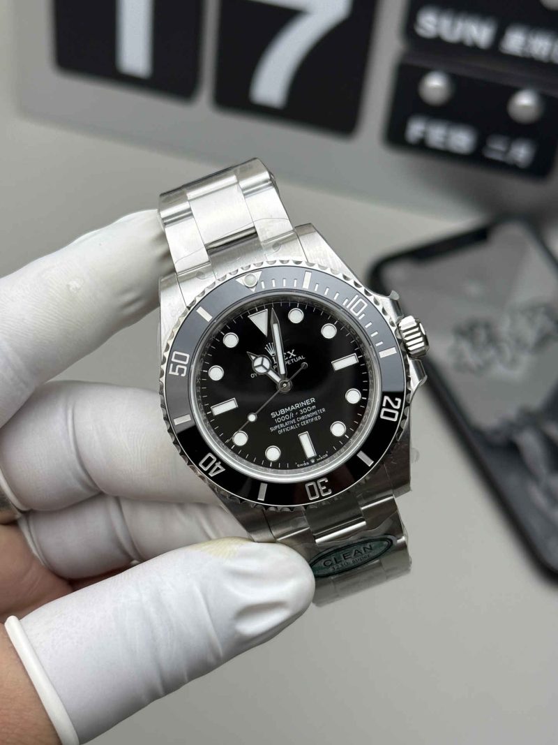 Clean Factory Rolex Submariner 124060 Replica – No Date 40mm with 3230 Movement - Image 9