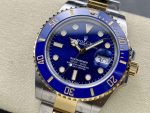 Clean Factory Rolex Submariner 126613LB – 41mm Two-Tone Blue Replica - Image 9