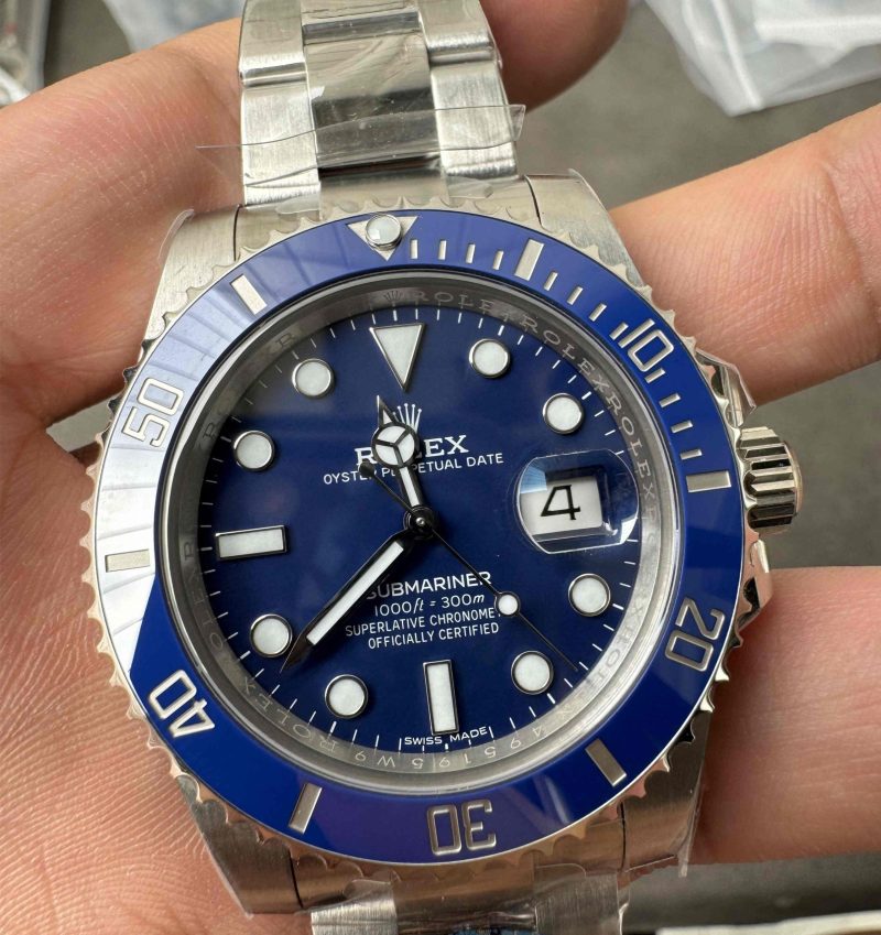 Clean Factory Submariner 116619LB – 40mm Blue Dial Super Clone - Image 9