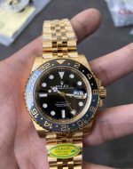 Clean Factory 126718GRNR Yellow Gold GMT-Master II Replica - Image 10