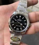 Clean Factory Rolex Explorer I 36mm Black Dial Replica - Image 10