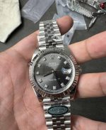 Clean Factory Datejust 126334 Grey Diamond Dial Rolex Super Clone 41mm - Image 12