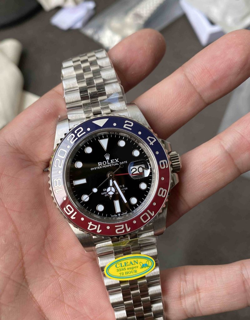 Clean Factory GMT Master II 3285 Super Clone – Dandong 3285, 70hr PR GMT-Master II 3285 - Image 12