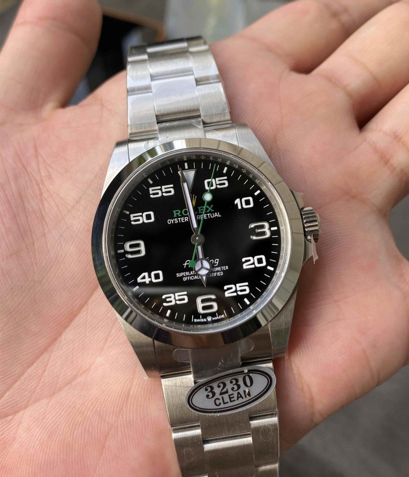 Rolex Air-King 126900 – Premium 40mm 1:1 Replica in 904L Steel - Image 12