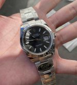 Clean Factory 126334-0013 41mm Grey Datejust Replica w/ 3235 Movement - Image 13