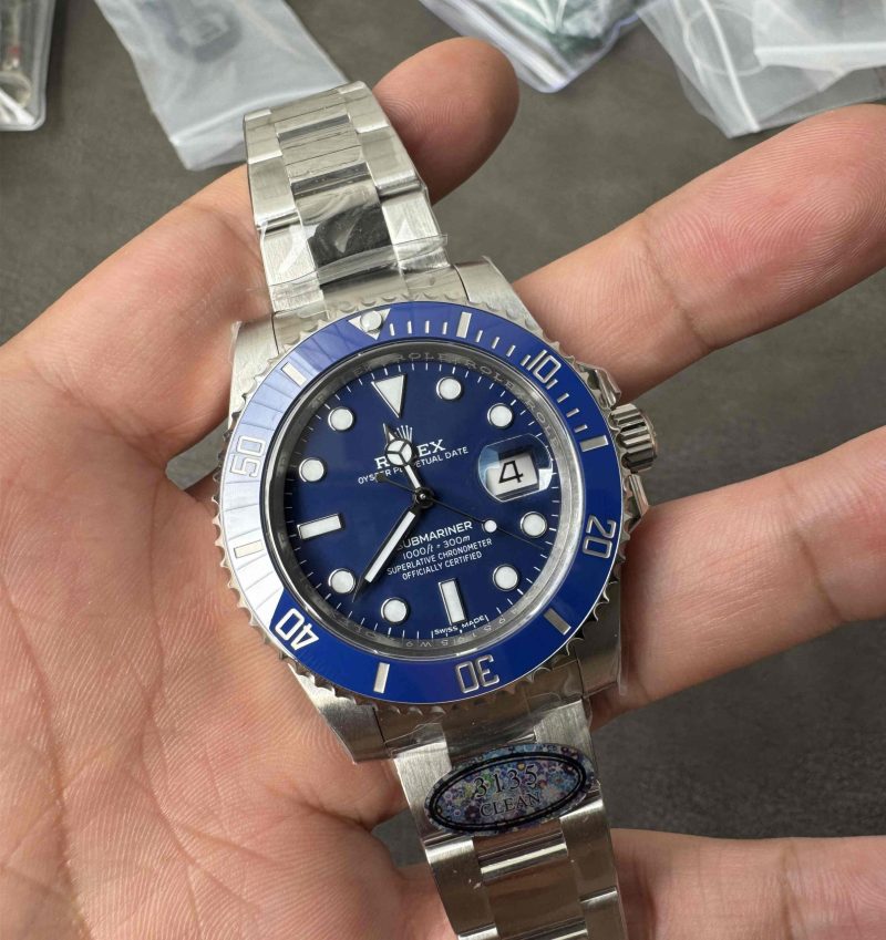 Clean Factory Submariner 116619LB – 40mm Blue Dial Super Clone - Image 15