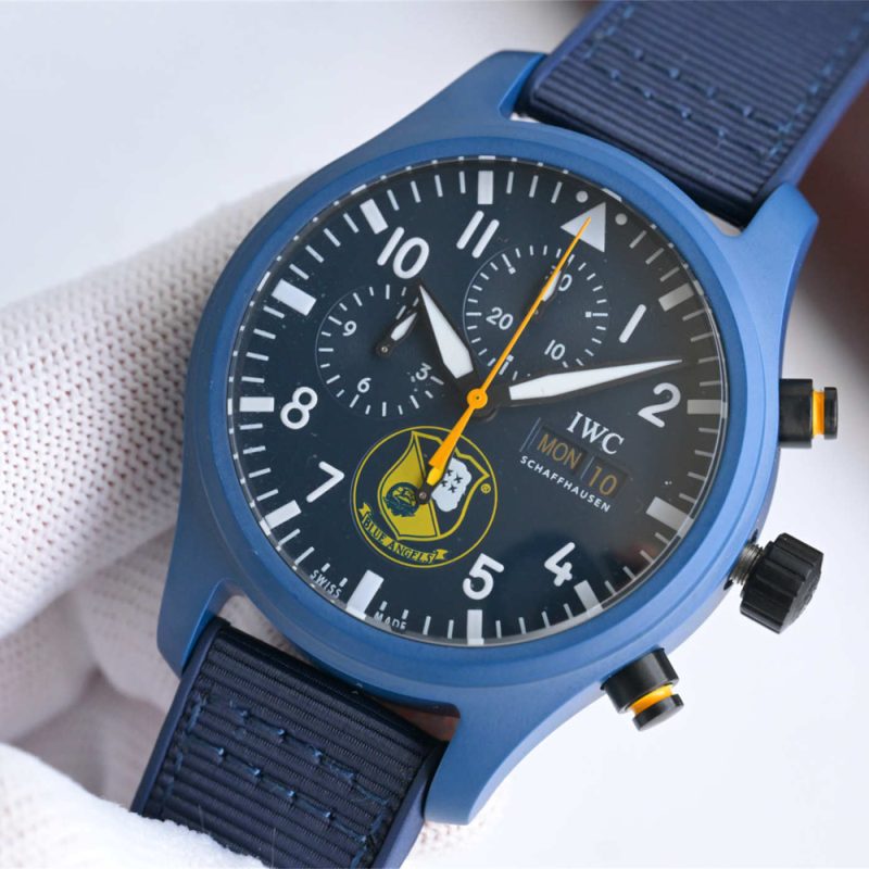 IWC Pilot’s Watch Chronograph Royal Maces IW389109 V3 1:1 Replica by ZF